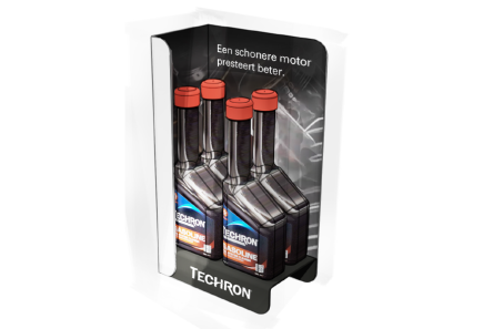 Ontvang een gratis Techron display