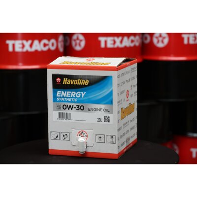 Bag-in-Box Texaco Havoline Energy 0W-30 - 20L